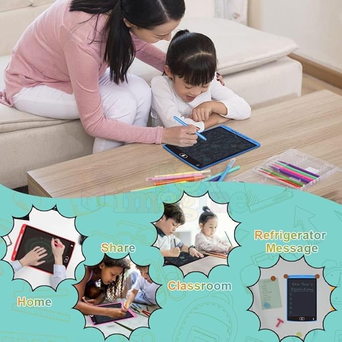 Toy Imagine 8.5" LCD Writing Tablet Toys for Kids Electronic Note Scribble Doodle Board Drawing Rough Writing Pad Digital Magic Slate Best Return Birthday Gift for Girls & Boys(Age : 3+ Years)
