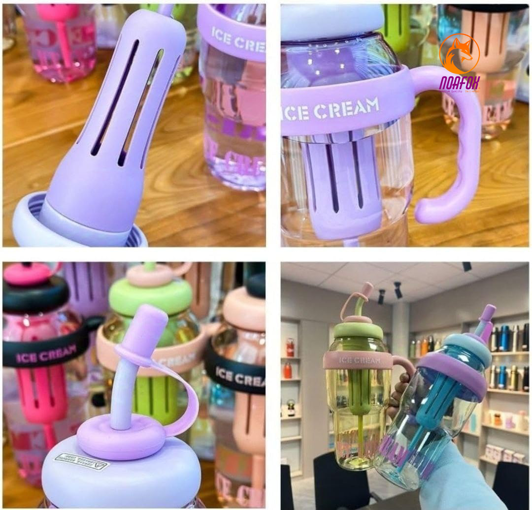 Ice Cream Sipper Bottle for Kids | Noafox